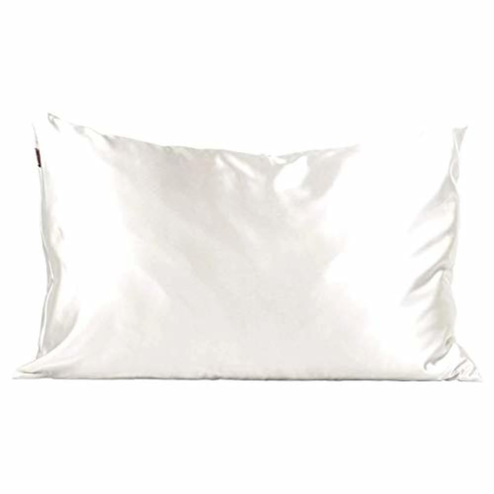 Kitsch 100% Satin Pillowcase with Zipper | Softer Than Silk | Cooling Satin Pillowcase | Satin Pillow Case Cover | Vegan Silk Pi