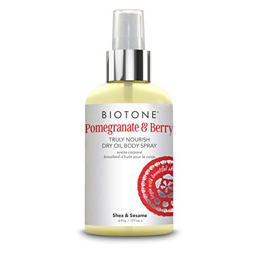 Biotone Pomegranate & Berry Truly Nourish Dry Oil Body Spray - 6 oz