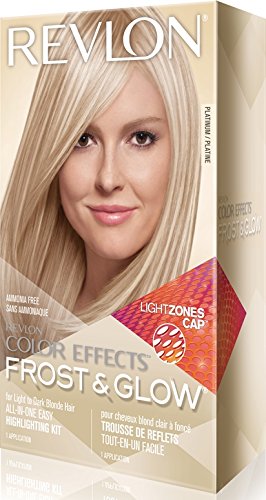 Revlon Colorsilk Color Effects Frost and Glow Hair Highlights, At-Home Hair  Dye Kit for Natural, Color-Treated & Permed Hair, Pl