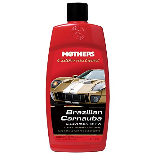Mothers 05701 California Gold Brazilian Carnauba Cleaner Liquid Wax - 16 oz.