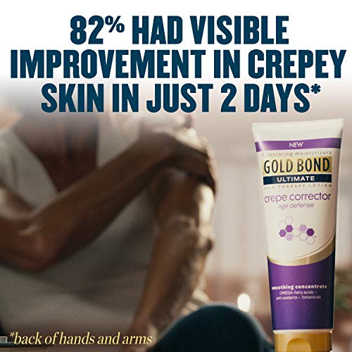 Gold Bond, Ultimate Crepe Corrector 8 oz Age Defense Smoothing Concentrate Skin Therapy Lotion