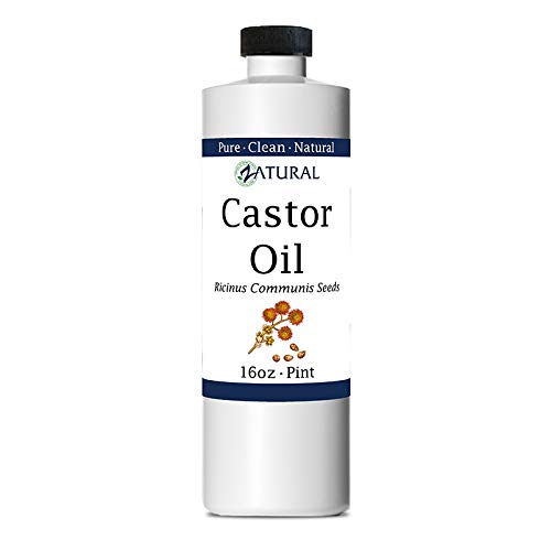 Zatural Castor Oil-Ricinus Communis-100% Pure, Clean, Naked Castor Oil, (16 Ounce)