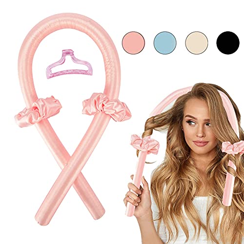 AUITRONCARE TIK Tok Heatless Hair Curlers for Long Hair,Heatless Curling Rod Headband,No Heat Curlers You Can to Sleep in Overnight,Heatless