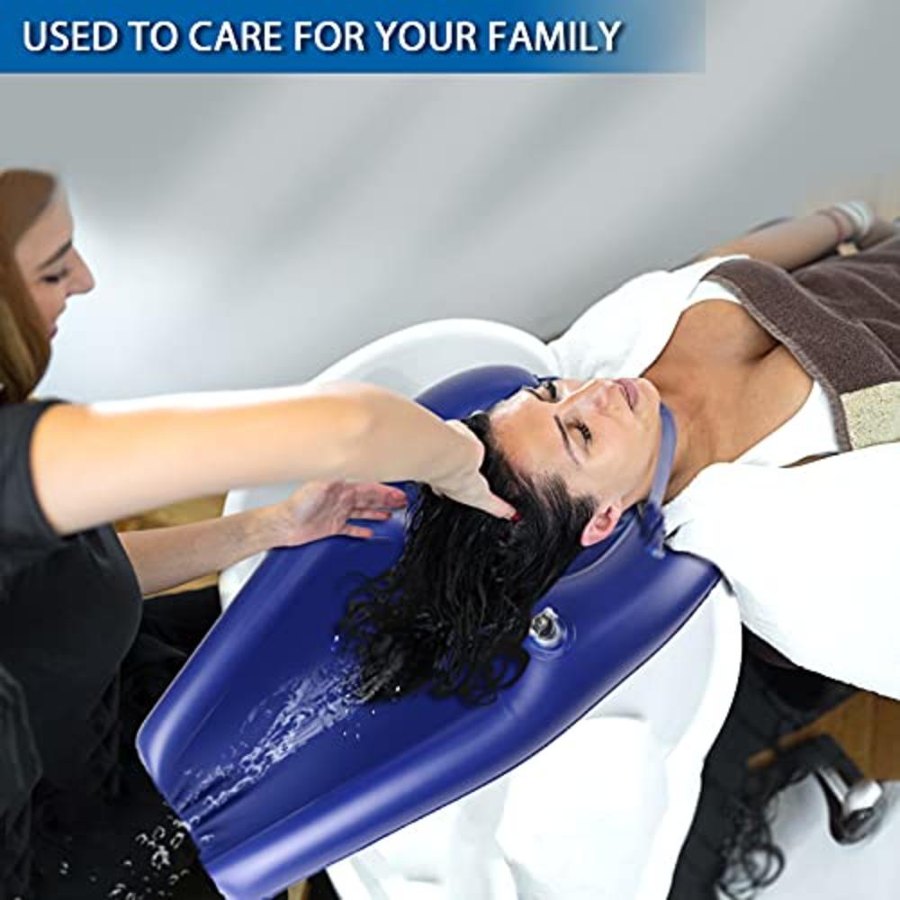 Cofeymera Portable Shampoo Bowl, Hair Washing Tray for Sink at  Home,Inflatable Hair Washing Sink Made