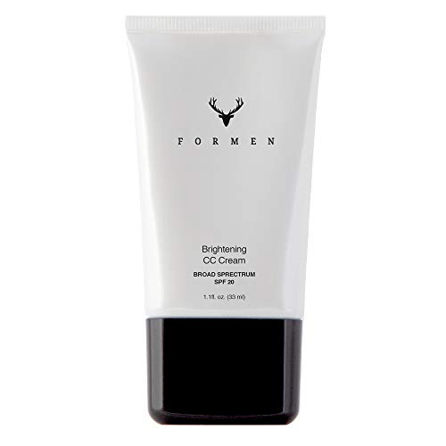 Formen 6-in-1 Brightening CC Cream for Men 1.1 fl. oz Includes Free Sample of Vitamin C Facial Cleanser 30 ML.