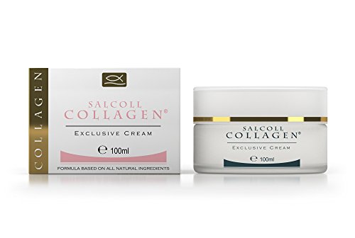 Salcoll Collagen - Anti-Aging Marine Collagen Face Cream - Firming Moisturizer for Fine Lines & Wrinkles, Day & Night Treatment,