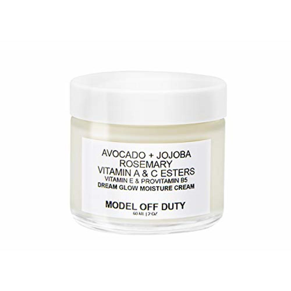 Model off Duty Beauty Dream Glow Moisture Cream | Anti Aging Face Cream, Neck Cream, Vitamin C Cream, Vitamin E Cream | Natural 