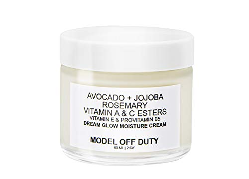Model off Duty Beauty Dream Glow Moisture Cream | Anti Aging Face Cream, Neck Cream, Vitamin C Cream, Vitamin E Cream | Natural 
