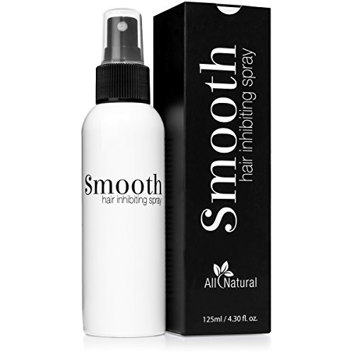 Smooth - Best All Natural Hair Growth Inhibitor Spray for Use After Removal  from Body or Face - Permanently Minimizes Regrowth f