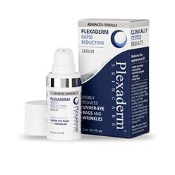 Plexaderm Rapid Reduction Eye Serum - Advanced Formula - Anti Aging Serum Visibly Reduces Under-Eye Bags, Wrinkles, Dark Circles