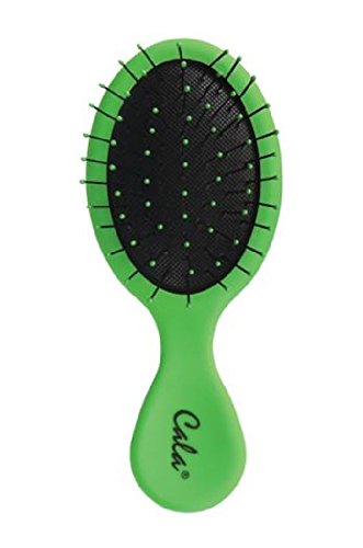 Cala Wet-N-Dry Travel Detangling Hair Brush - Green
