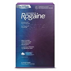 Rogaine Womens Rogaine Foam Hair Regrowth Treatment, 6 Month Supply, 6.33 Ounce (Packaging varies)