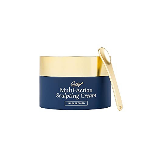 City Beauty Multi-Action Sculpting Cream - Lift & Tighten - Firming Cream for Loose, Sagging Skin - Solution for Jowls & Saggy J