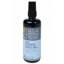 Indian Meadow Herbals, Face Lotion Blueberry Mature Organic, 3.32 Fl Oz