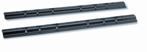 Pro Series 58058 Black Powder Coat 38 lbs. Fifth Wheel Mounting Rails with 10-Bolt Design