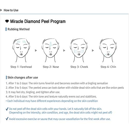 RENECELL [Rene Cell] Miracle Diamond Peel Program Set - Dia Peel Pouch + Renewming Essence + Renewming Cream + Calming Balm Crea