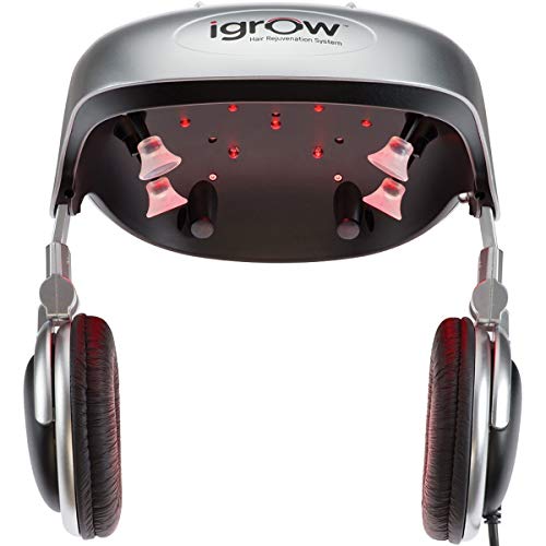 iGrow Laser Hair Growth Helmet: Restoration & Regrowth Treatment System for Hair  Loss - Natural Thinning, Balding, and Alopecia