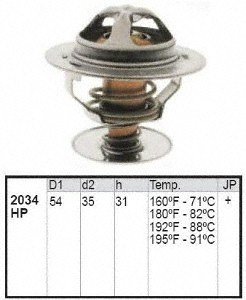 Motorad 2034-192 High Performance Thermostat