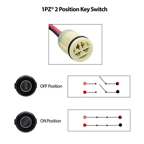 1PZ H3T-K01 Ignition Key Switch Replacement for Honda Rancher 350 TRX-350 2000 2001 2002 2003 2004 2005 2006