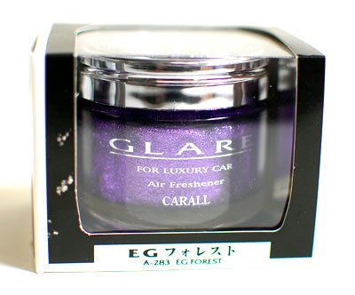 Carall Glare (EG Forest) Air Freshener Car Cologne Sparkle Purple x 2 set