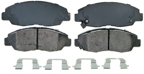 Wagner QuickStop ZD465 Ceramic Disc Brake Pad Set, Black