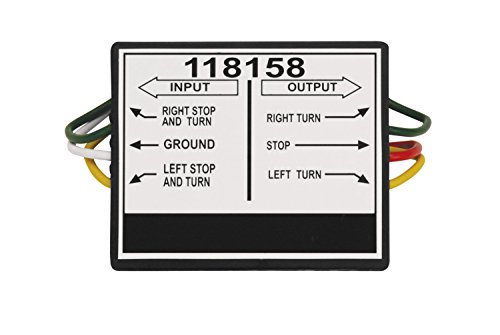 Tekonsha 2 to 3 Taillight Converter for Connecting Tow Vehicles w/2 Wire Systems to Towed Vehicles w/3 Wire Systems