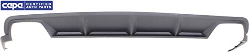 Garage-Pro Rear Lower Valance Compatible with DODGE CHARGER 2011-2014 Textured (R/T R/T Road and Track SE SXT Models) - CAPA