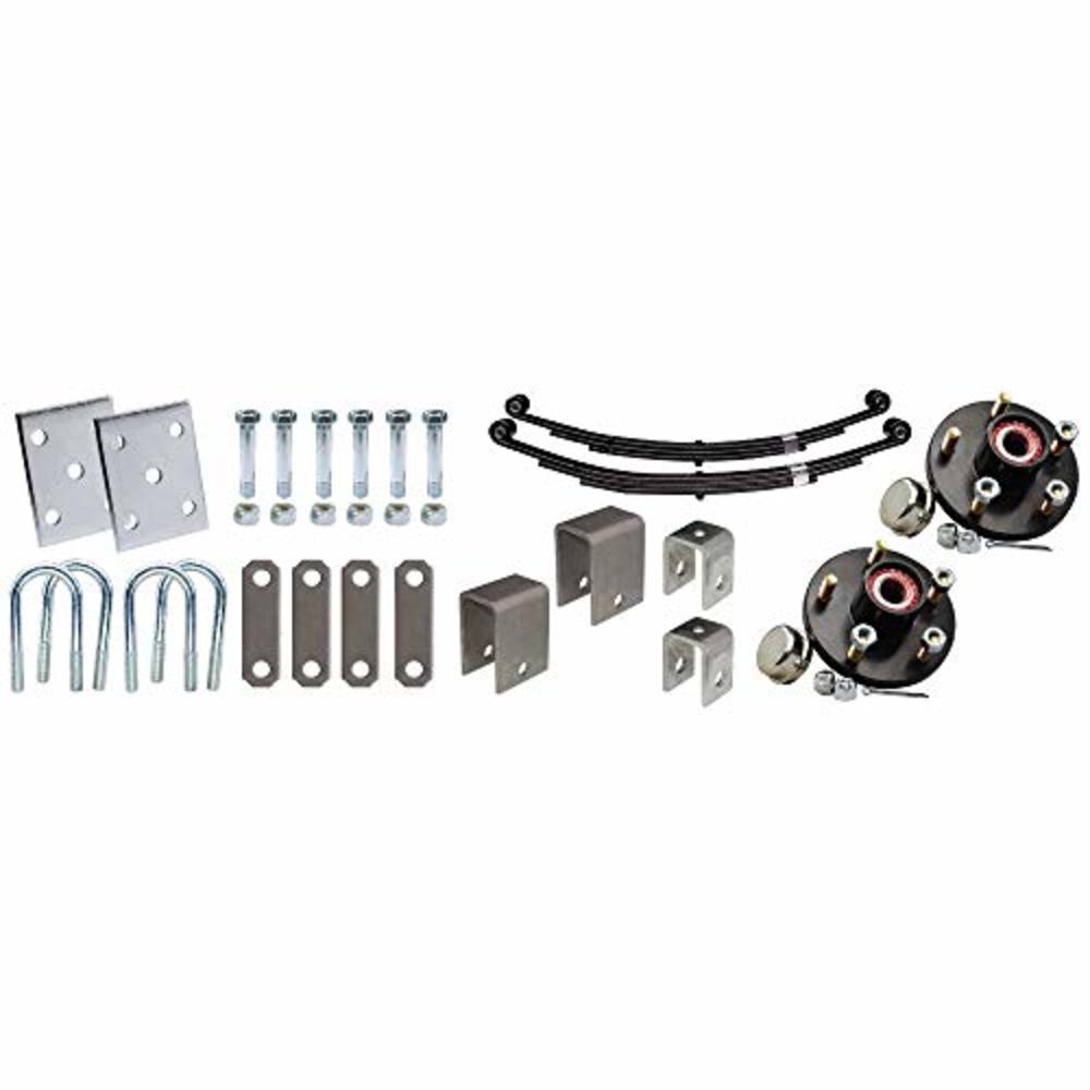 Tie Down Engineering Tie Down 1 3 4 Single Axle Installation Kit With Painted Hub Tie Down Engineering Tie Down 1 3 4 Single Axle Installation Kit With Painted Hub