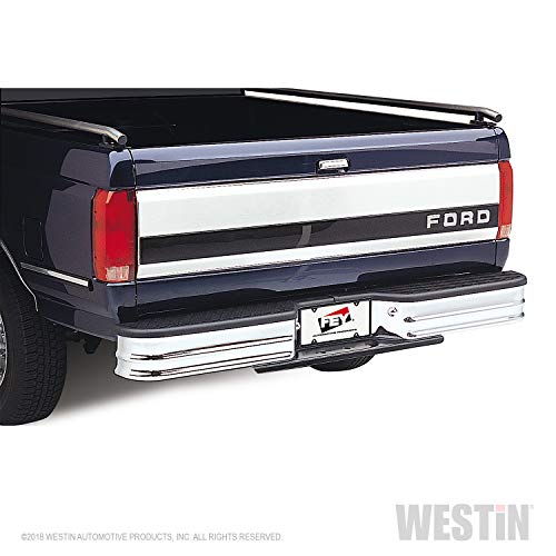 Fey 21007 SureStep Deluxe Universal Chrome Replacement Rear Bumper (Requires Fey vehicle specific mounting kit sold separately)