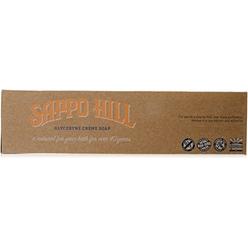 Sappo Hill Soapworks Glycerine Soap Bar, Almond, 3.5 Ounce Bars, 12 Count