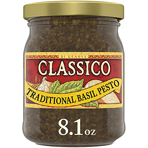 Classico Traditional Basil Pesto Sauce & Spread (8.1 oz Jar)