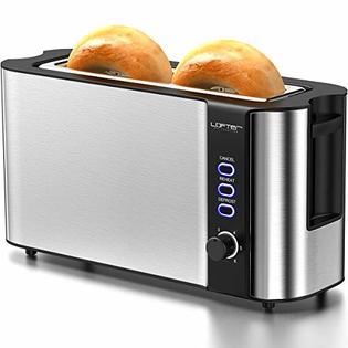 Lofter Long Slot Toaster, 2 Slice Toaster Best Rated Prime with