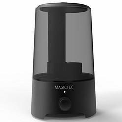 MagicTec cool mist humidifier, magictec 2.5l bedroom essential humidifier diffuser, baby humidifier with adjustable mist output, auto 