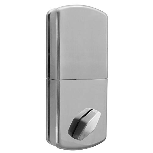 MiLocks XF-02SN Digital Deadbolt Door Lock with Keyless Entry via Remote Control and Keypad Code for Exterior Doors