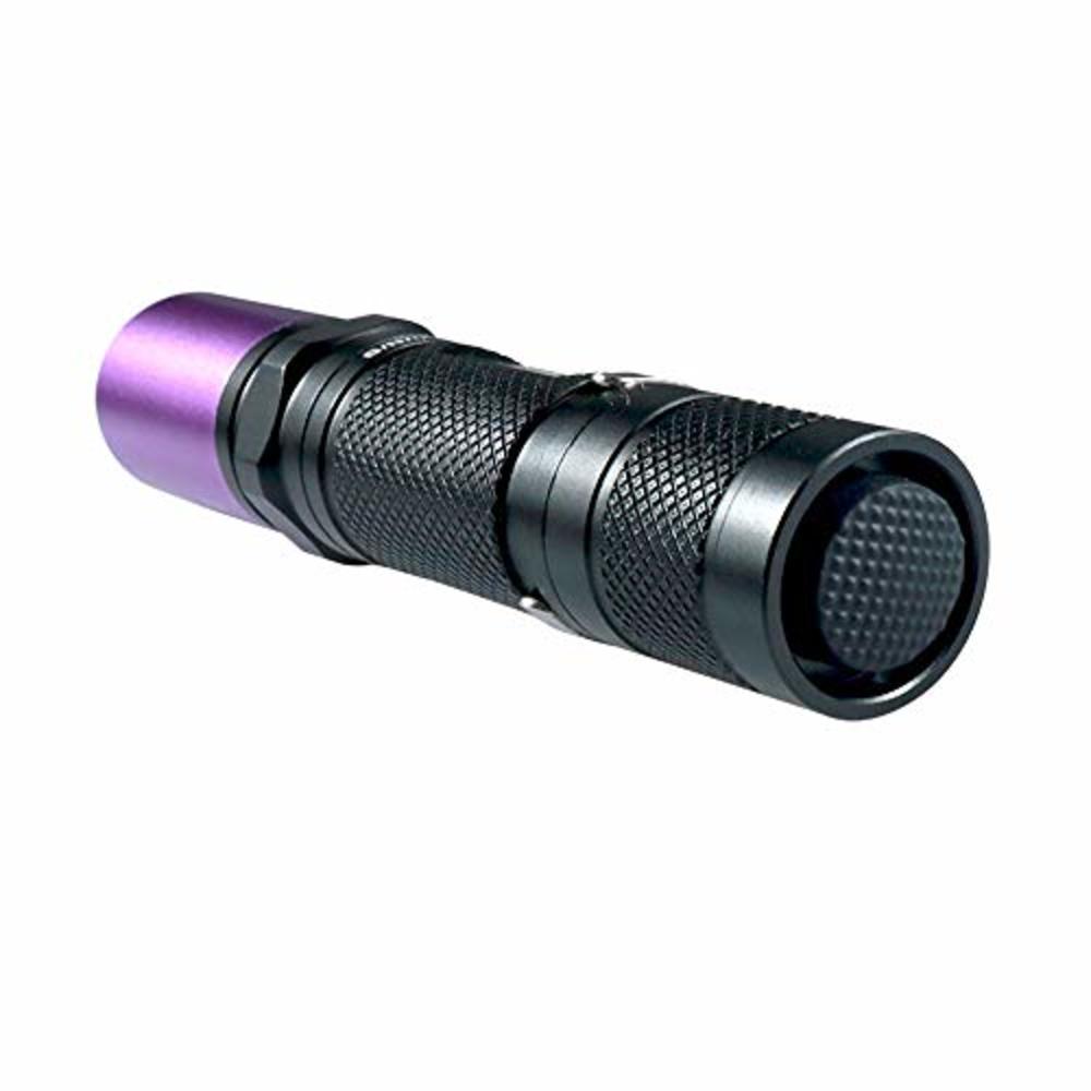 LIGHTFE Black light UV Flashlight 365nm blacklight UV301D with LG LED Source,Black Filter Lens, Max.3000mW high power for Resin 