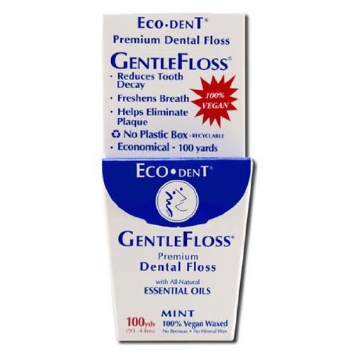 ECO-DENT Eco Dent Floss Gentle Mint 100yd