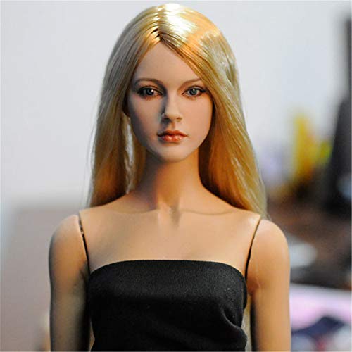 HiPlay 1/6 Scale Female Figure Head Sculpt, Beauty Charming Girl Doll ...