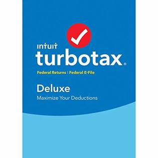 Intuit 428970 Turbotax Deluxe Fed, State, E-File 2016, Old ...