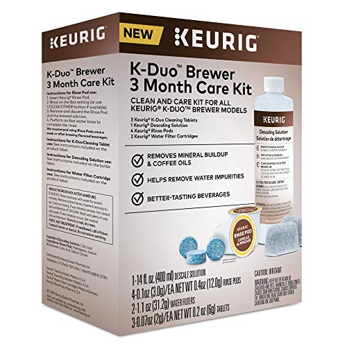Keurig 5000351184 K-Duo 3 Month Care Brewer Maintenance Kit, Regular, None