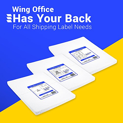 200 half sheet shipping labels