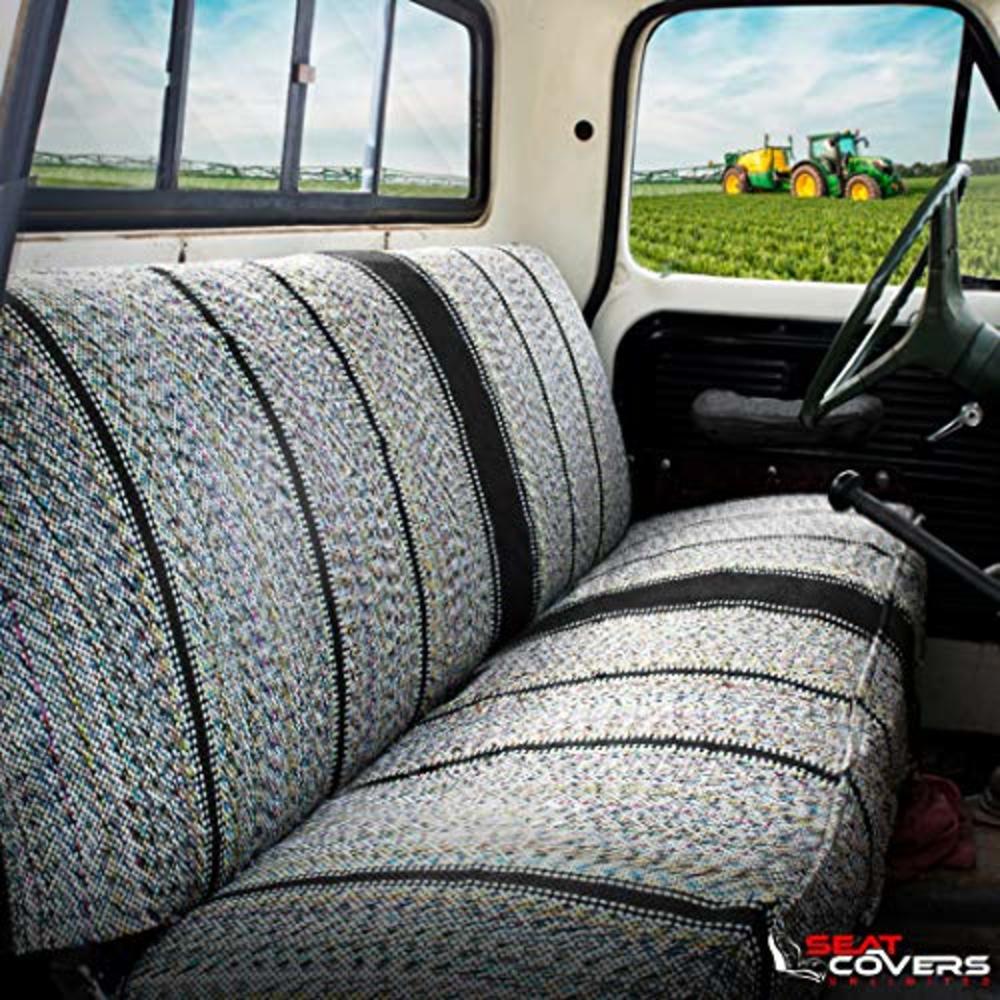 Seat Covers Unlimited - Green Universal Car Seat Cover for Truck and Car Bench Seats That are One Piece and Durable for Long Las