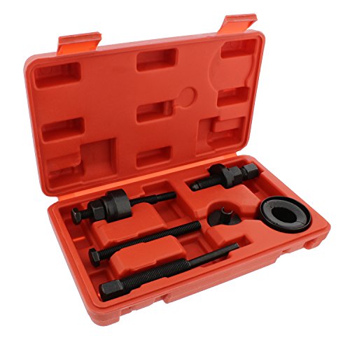 ABN Automotive Power Steering Pump Pulley Remover Installer Tool Kit – Puller Removal Set for GM, Ford, Chrysler Truck