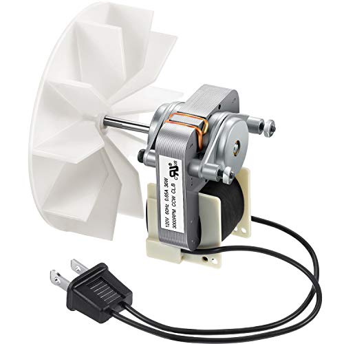 Fiada Universal Bathroom Vent Fan Motor Replacement Electric Motors Kit Compatible with Nutone Broan 50CFM 120V