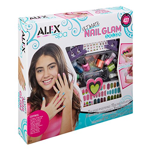 Alex Toys Alex Spa Ultimate Nail Glam Salon Kit Girls Fashion Activity