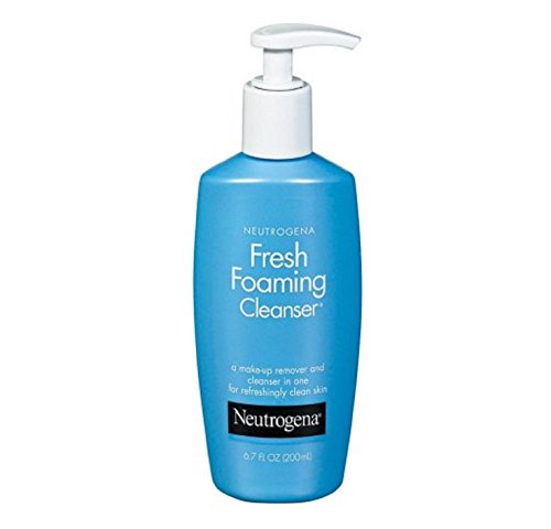 Neutrogena Fresh Foaming Facial Cleanser & Makeup Remover with Glycerin, Oil-, Soap- & Alcohol-Free Daily Face Wash Removes Dirt