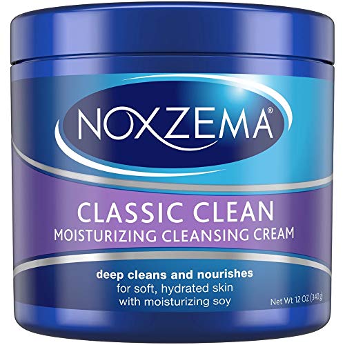Noxzema Classic Clean Moisturizing Cleansing Cream, 12 oz (340 g) (Bundle of 4)