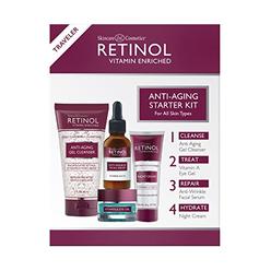 Retinol Anti-Aging Starter Kit ? The Original Retinol For a Younger Look ? [4] Conveniently Sized Products Perfect For Travel or