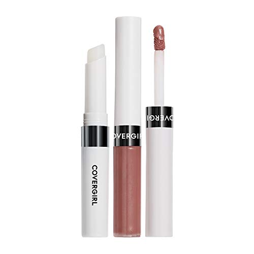 COVERGIRL Outlast All-Day Lip Color with Topcoat, Lipstick.22 Fl Oz, Pack of 1, Moisturizing Lipstick, Long Lasting Lipstick, Re