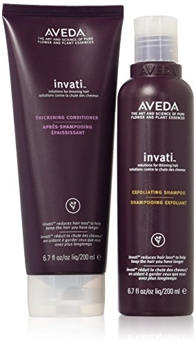 Aveda Invati Exfoliating Shampoo, Thickening Conditioner, 6.76 Oz