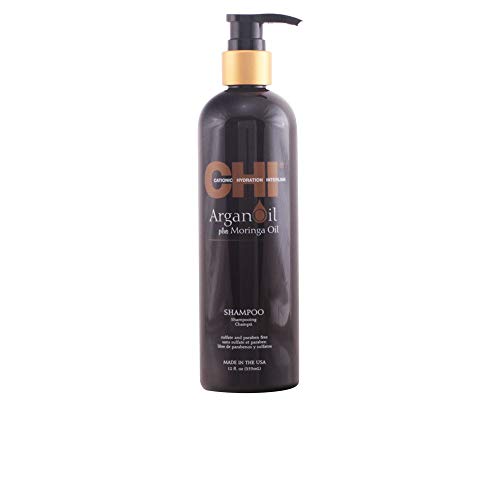 chi Argan Oil Shampoo, Brown, 11.5 Fl Oz